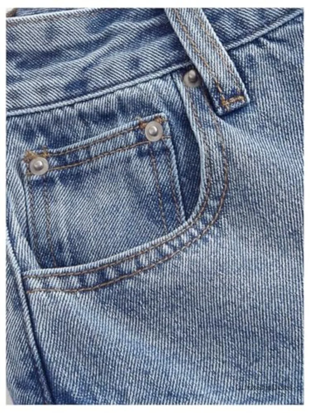 Women's Ruffle Denim Mini Skirt High Waist A-Line Flared Jean Skirt